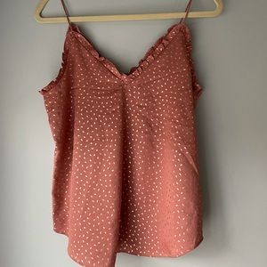 Express Tank Top- Rose and Gold